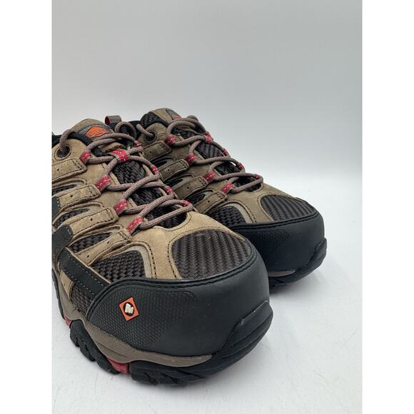 NEW Merrell MOAB 2 VENT WTPF CT Women's Work Shoe Brown US Size 7 Medium NIB - Picture 2 of 11